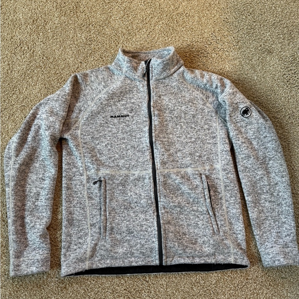 Mammut Gray Full-Zip Fleece